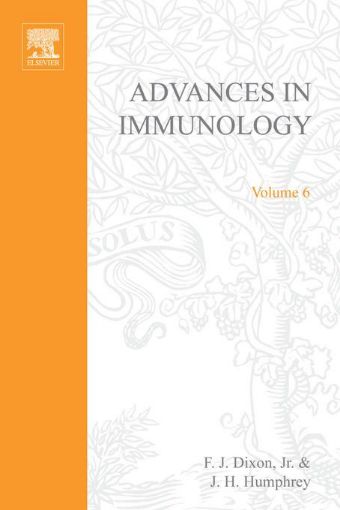 Picture of ADVANCES IN IMMUNOLOGY VOLUME 6