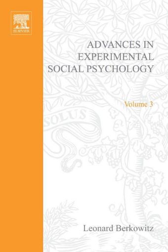Picture of ADV EXPERIMENTAL SOCIAL PSYCHOLOGY,VOL 3