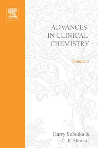 Picture of ADVANCES IN CLINICAL CHEMISTRY VOL 6