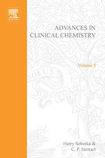 Picture of ADVANCES IN CLINICAL CHEMISTRY VOL 5