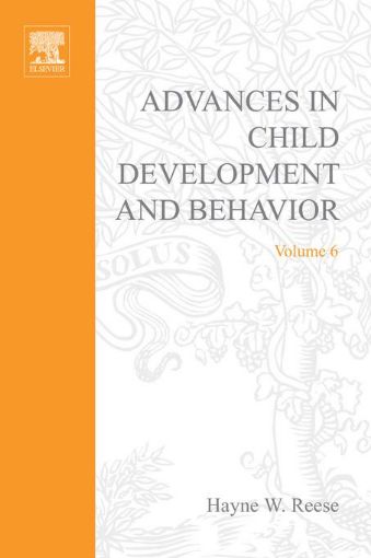 Picture of ADV IN CHILD DEVELOPMENT &BEHAVIOR V 6
