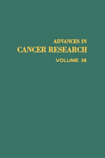 Picture of ADVANCES IN CANCER RESEARCH, VOLUME 38