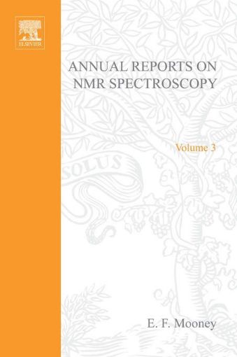 Picture of Annual Reports on Nuclear Magnetic Resonance Spectroscopy: (Hardcover): v. 3 (Hardcover)
