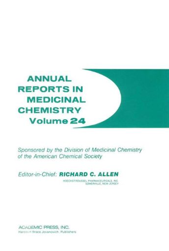 Picture of ANNUAL REPORTS IN MED CHEMISTRY V24 PPR