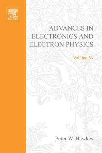 Picture of ADV ELECTRONICS ELECTRON PHYSICS V63