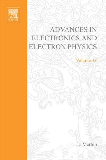 Picture of ADVANCES ELECTRONC &ELECTRON PHYSICS V43