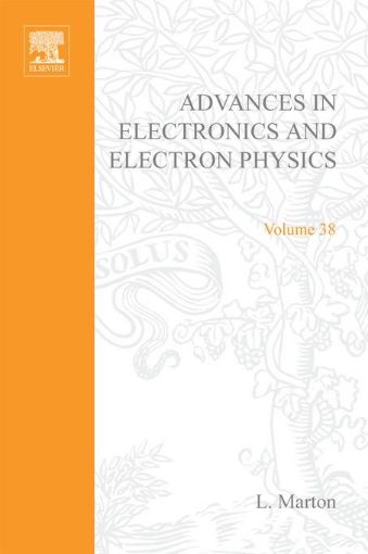 Picture of ADVANCES ELECTRONC &ELECTRON PHYSICS V38