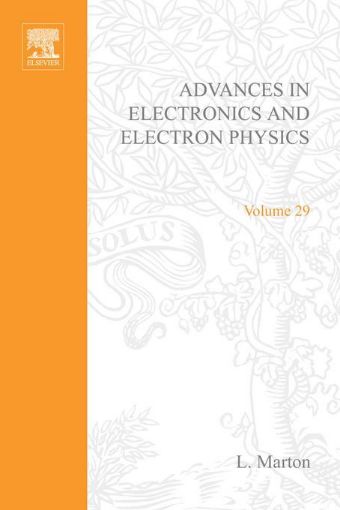 Picture of ADVANCES ELECTRONC &ELECTRON PHYSICS V29