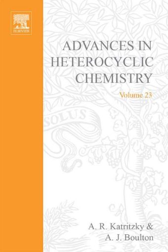Picture of ADVANCES IN HETEROCYCLIC CHEMISTRY V23