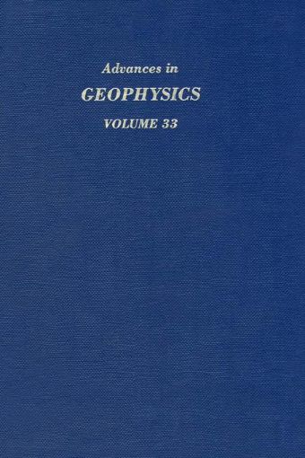 Picture of ADVANCES IN GEOPHYSICS VOLUME 33