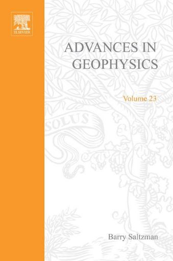 Picture of ADVANCES IN GEOPHYSICS VOLUME 23