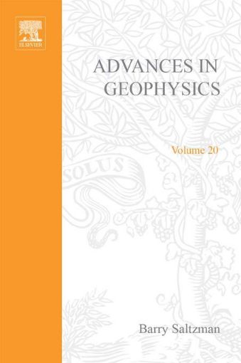 Picture of ADVANCES IN GEOPHYSICS VOLUME 20