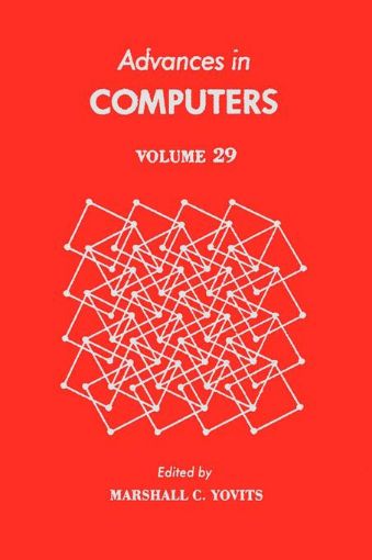 Picture of ADVANCES IN COMPUTERS VOL 29