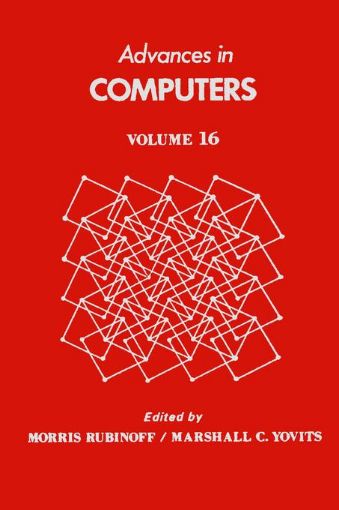 Picture of ADVANCES IN COMPUTERS VOL 16