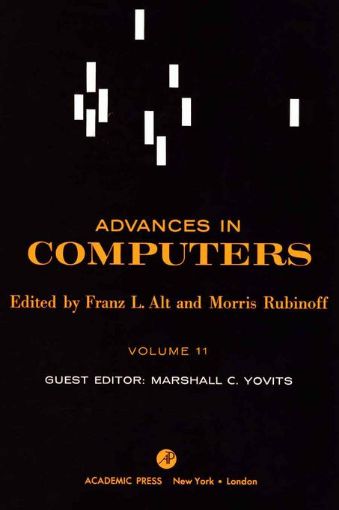 Picture of ADVANCES IN COMPUTERS VOL 11