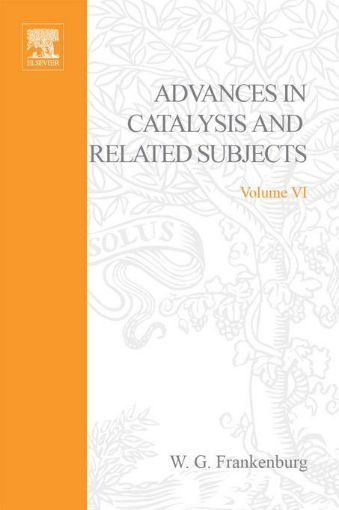 Picture of ADVANCES IN CATALYSIS VOLUME 6