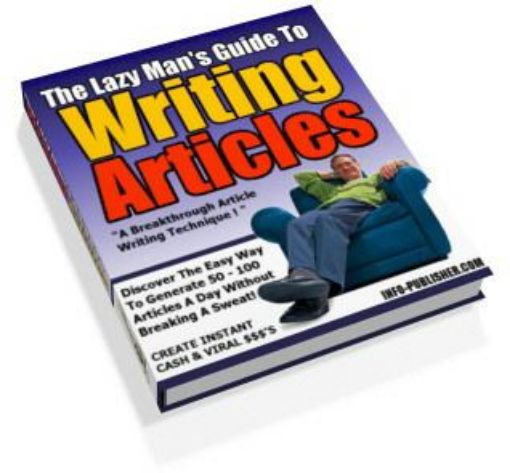 Picture of The Lazy's Man Guide To Writing Article