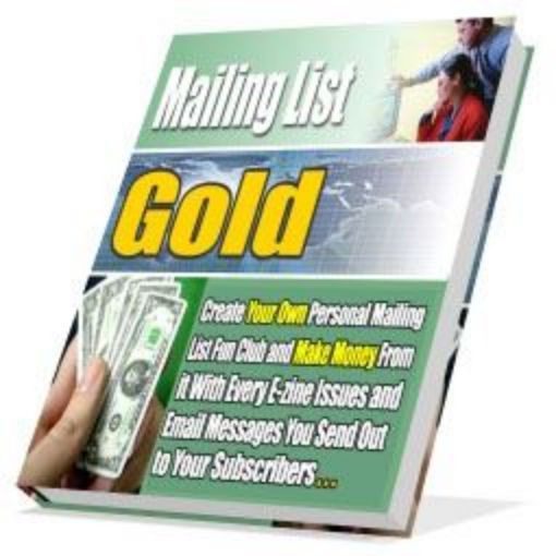 Picture of Mailing List Gold