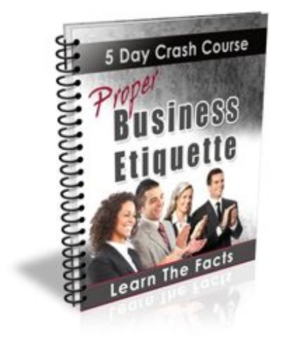 Picture of Proper Business Etiquette