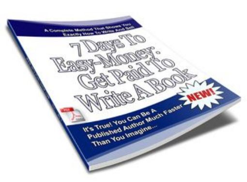 Picture of 7 Days To Easy Money Get Paid To Write