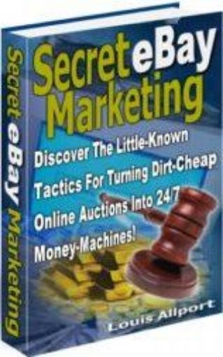 Picture of Secrete : Ebay Marketing 