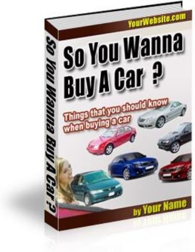 Picture of So, You Wanna Buy A Car