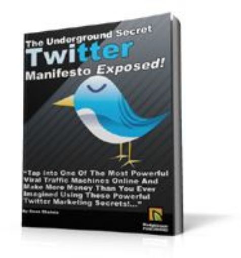 Picture of The Underground Secret Twitter Manifest