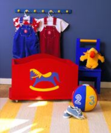 Picture of Build A Toy Box On A Castors