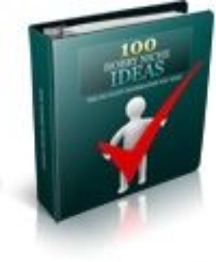 Picture of 100 Hobby Niche Ideas