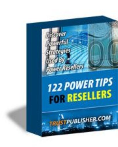 Picture of Discover Powerful Tips, Methods And Strategies Used By Power Resellers 