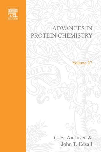 Picture of ADVANCES IN PROTEIN CHEMISTRY VOL 27