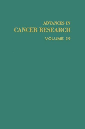 Picture of ADVANCES IN CANCER RESEARCH, VOLUME 29