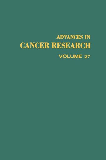 Picture of ADVANCES IN CANCER RESEARCH, VOLUME 27