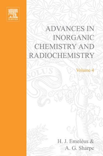 Picture of ADVANCES IN INORGANIC CHEMISTRY AND RADIOCHEMISTRY VOL 4