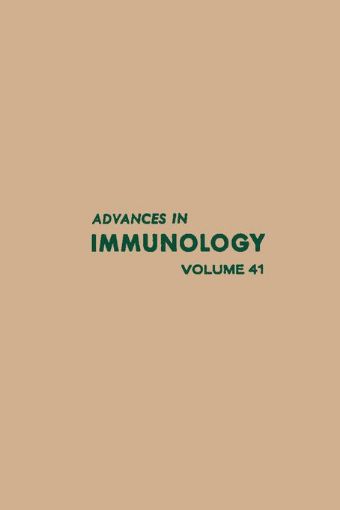 Picture of ADVANCES IN IMMUNOLOGY VOLUME 41