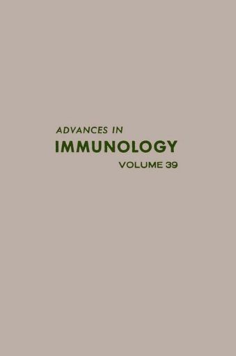 Picture of ADVANCES IN IMMUNOLOGY VOLUME 39