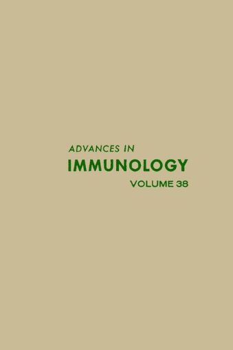 Picture of ADVANCES IN IMMUNOLOGY VOLUME 38