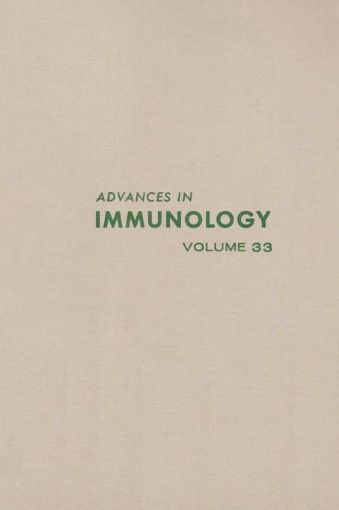 Picture of ADVANCES IN IMMUNOLOGY VOLUME 33