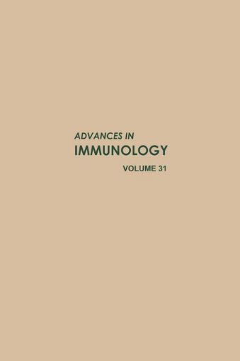 Picture of ADVANCES IN IMMUNOLOGY VOLUME 31