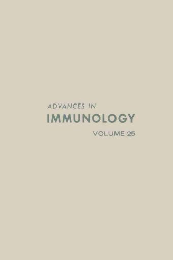 Picture of ADVANCES IN IMMUNOLOGY VOLUME 25