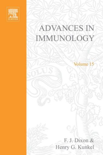 Picture of ADVANCES IN IMMUNOLOGY VOLUME 15
