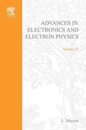 Picture of ADVANCES ELECTRONC &ELECTRON PHYSICS V23