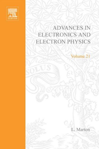 Picture of ADV ELECTRONICS ELECTRON PHYSICS V21