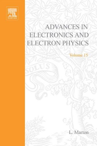 Picture of ADVANCES ELECTRONC &ELECTRON PHYSICS V15