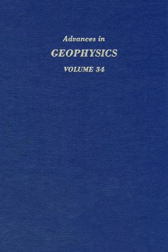 Picture of ADVANCES IN GEOPHYSICS VOLUME 34