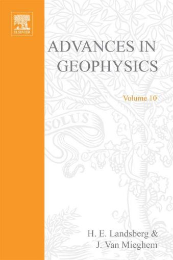 Picture of ADVANCES IN GEOPHYSICS VOLUME 10