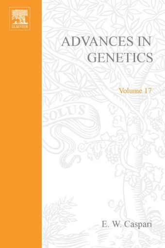 Picture of ADVANCES IN GENETICS VOLUME 17