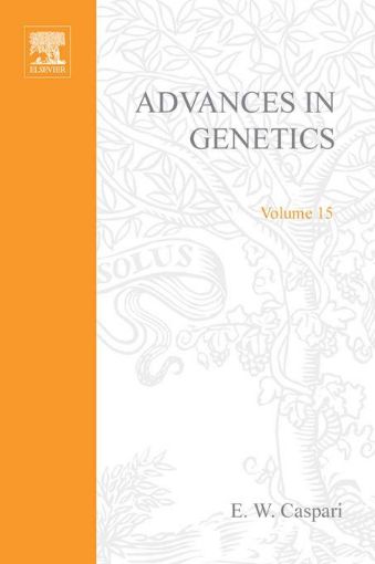 Picture of ADVANCES IN GENETICS VOLUME 15