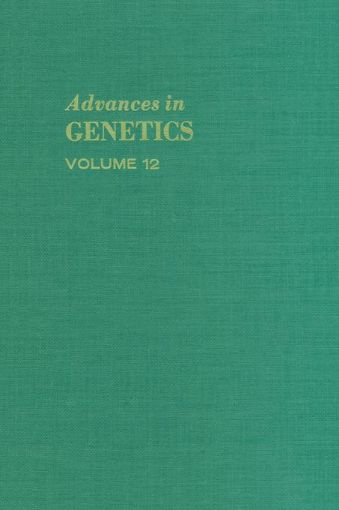 Picture of ADVANCES IN GENETICS VOLUME 12