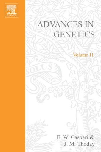 Picture of ADVANCES IN GENETICS VOLUME 11